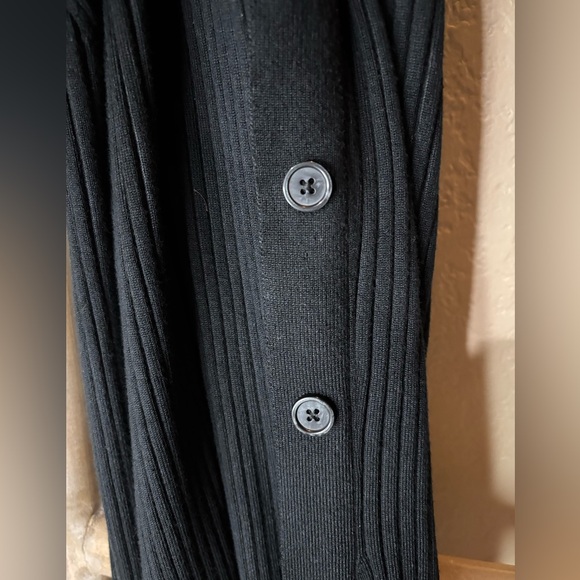 Future Collective x Kahlana Barfield Ribbed Side Button Sweater Dress - Picture 6 of 6